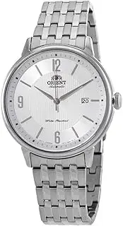 [ORIENT] Men's Japanese Automatic/Hand Winding Stainless Steel Classic Watch RA-AC0J-A Model: (RA-AC0J10S10B), White, Automatic Watch