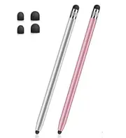 Stylus Pens for Touch Screens(2-Pack), Sensitivity & Silver/Rose gold(2-Pack)