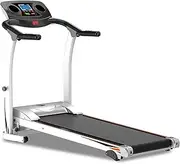 Folding Treadmill Good for Home/Apartment Fitness Compact Electric Running Exercise Machine with Safe Handlebar and LCD Display Easy Control Walking Machine for Home Use