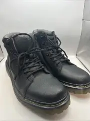 DR MARTENS KELVIN Air Wair Brown Leather Lace Up Boots AW004 Men's Size 9 M