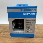 Shimano Front Hub Dynamo DH-UR705-3D 12x100mm 32H Centerlock Disc Black
