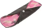 KOCKSHION Sanitary Napkin Reusable Cotton Washable Pad for Women Zebra Print Comfortable
