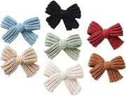Yardwe 7pcs Decorative Bowknot Hair Clips for Comfortable Hair Accessories for Birthdays and Parties Lightweight and Easy to Use
