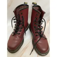 在飛比找蝦皮購物優惠-DR.MARTENS 1460 馬丁鞋 UK4 酒紅色 櫻桃