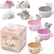 Sanrio Characters Complete Set Miniature Mascot (Botto Chill Time Design) 809527 One Size