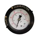Pressure Gauge 0-60 PSI for Pool/Spa/Aquarium Valve Filters 1/4" NPT Center