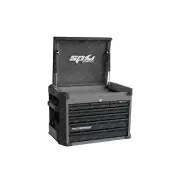 SP Tools 7 Drawer Tech Series Tool Box Diamond Black - 730w x 475d x 510h mm