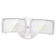 3000LM LED Flood Light Outdoor, Switch Controlled LED 2 head-lights White