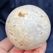 0.81LB Natural amazonite ball quartz crystal sphere 60mm reiki healing XQ859