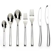 Noritake Rochefort 56pce Stainless Steel Cutlery setting for 8