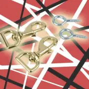 EVH Strap Clasps w/Eye Hooks Signature Strap Clasps w/Eye Hooks , New!