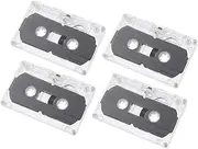 Angoily Blank Cassette Tapes 30-Minute Recordable Audio Tapes Universal Size for Multiple Devices for DIY Projects
