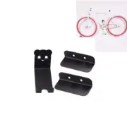 Bicycle Rack Wall Hook Bike Wall Parking Storage Buckle (Black)