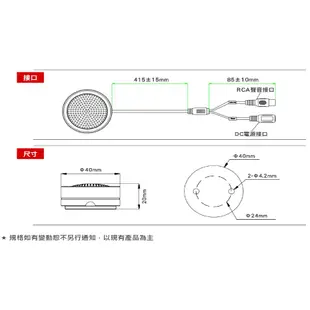 豬老大監視器-大華Dahua專業型高感度收音器(HAP120)/監聽/麥克風/集音器/拾音器/監控專用
