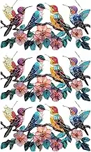 Grishay Hummingbird Decor,Sun Catchers Indoor Window,Suncatchers for Windows Hanging,Acrylic Birds Ornaments,Bird Window Hanging for Glass Windows (3pcs)