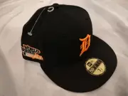 1984 World Series Detroit Tigers NEW ERA 59Fifty Fitted Hat Size 7 1/8 Patched