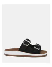 [Novo Shoes] Sedona Slides in Black