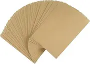 BCOATH Pack Kraft Paper Envelopes Interoffice Envelopes Self-Seal Portable Document Bags Office School Storage Accessories