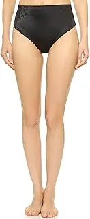 [Spanx] Women's Haute Contour Deco Thong, Pitch, Medium