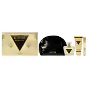 Guess Guess Seductive For Women 4 Pc Gift Set 2.5oz EDT Spray, 0.5oz EDT Spray, 3.4oz Body Lotion, Pouch