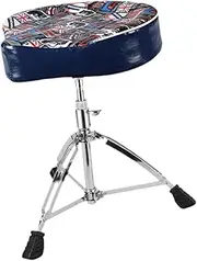 Generic Adjustable Drummer's Throne with Cushioned Seat for Musicians, Pattern