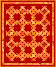 WILLY NILLY - 73" x 61" - Quilt-Addicts Precut Patchwork Quilt Kit Single*