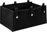 2Pcs/1Pc Large Rollator Walker Basket Foldable Walker Basket Oxford Cloth Under Seat Rollator Bag for Four Wheel Rollator Reusable Basket Carry Insert Under Seat Medical Basket (1 pc)