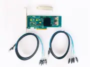 LSI Logic Controller Card SAS 9211-8i 8 Port 6Gb/s +8087 to (4) 7-Pin SATA Cable