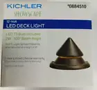 KICHLER SHOWSCAPE 12V LED T5 300 Degree Beam PATH DECK LIGHT 12V #0884510