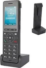 Zopsc 4G Volte Cordless Phone Built in WiFi & BT, Do Not Disturb, Auto Answer, Call Transfer, Call Hold, Easy to Read Display, Volume Booster, Landline Phone with 16H Talk Time
