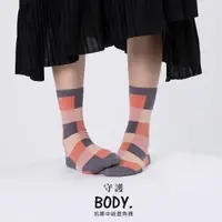 在飛比找momo購物網優惠-【蒂巴蕾】守護抗菌中統直角襪-BODY 身體 中筒襪(台灣製