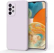 Silicone Case for Samsung Galaxy A23 Case, Silky-Soft Touch Gel Rubber Cover, Full Protective Case Shockproof Liquid Bumper Cover for Galaxy A23