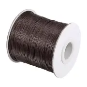 Beading Thread Bracelet Weave Craft Cord 0.5mm 159M/Roll, Dark Brown