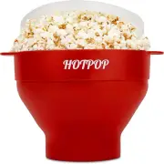 The Original Microwave Popcorn Popper, Silicone Popcorn Maker, Collapsible Micr