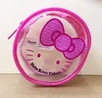 【震撼精品百貨】HELLO KITTY 凱蒂貓-零錢包-圓形造型-粉色 震撼日式精品百貨