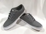 Vans Men's Atwood Pewter/White Canvas Skate Shoes - Size 13 NWB