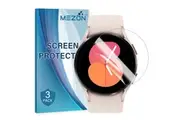 [Set of 3] Samsung Galaxy Watch5 (40 mm) Ultra Clear TPU Film Screen Protectors by MEZON High Protection, Shock Absorption (Watch 5 40mm, Clear)