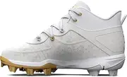 [Under Armour] Unisex-Child Harper 8 Mid TPU Jr Baseball Shoe