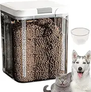 Dog Food Storage Container | Food Storage Container - 5L Airtight Transparent Stackable Bucket for Organizing Kitchens Keep Refreshing Pantries Homes Households Garages