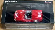 Lotus 19, #96 Dan Gurney, Winner, Daytona 1962. 1:43 Spark 43DA62. NEW.