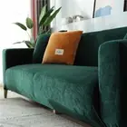 Velvet Sofa Cover Thick Elastic Sofa Cover Velvet Plush Sofa Cover Couch Covers