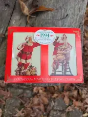2 decks of playing cards - Coca-Cola 1994 One pack un-opened