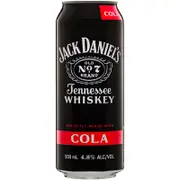 Jack Daniels & Cola Tallie Can 500mL