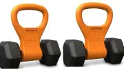 Kettle Gryp Dumbbell Adjustable Portable Weight Grip Travel Workout Set of 2