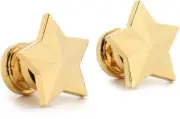 Grover GP630G Star Strap Button Set - Gold (3-pack) Bundle