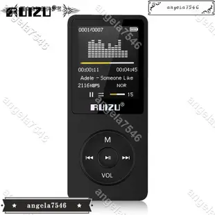 🔥到付🔥銳族X02小型mp3 mp4音樂播放器 學生版小型隨身聽小巧可愛mp6k2blue02