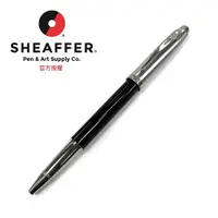 在飛比找樂天市場購物網優惠-SHEAFFER 9313 100系列 黑桿銀蓋銀夾 鋼珠筆