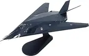 1:72 USAF F-117 Nighthawk Attack Aircraft Model Alloy Die-Cast Fighting Airplane Miniature for Collection & Display