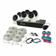 Swann NVR8-8580 8CH 4K NVR 2TB with 2x NHD-866MSD 4x NHD-865MSB RRP $1699