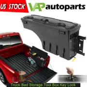 Truck Bed Storage Tool Box For 17-22 Ford F250 F350 Super Duty Right Side Black